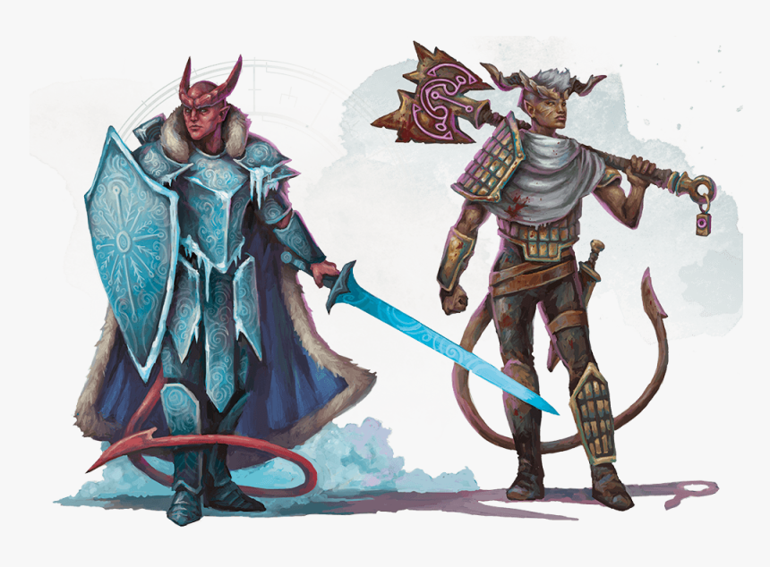 D&d 5e Tieflings Queer - Mordenkainen's Tome Of Foes Tiefling, HD Png Download, Free Download