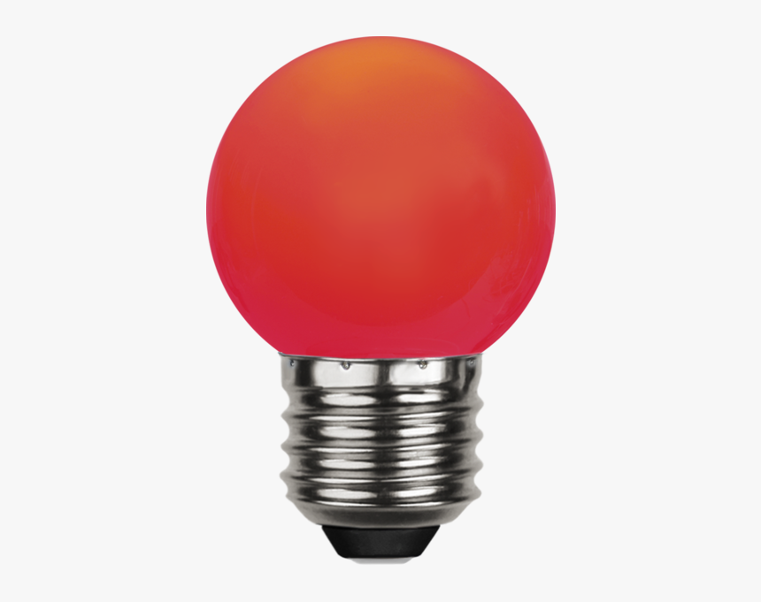 Led Lamp E27 G45 Outdoor Lighting - Röd Glödlampa E27, HD Png Download, Free Download