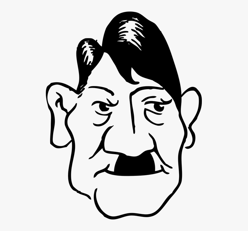 Courtesy Of Pixabay - Adolf Hitler Clipart, HD Png Download, Free Download