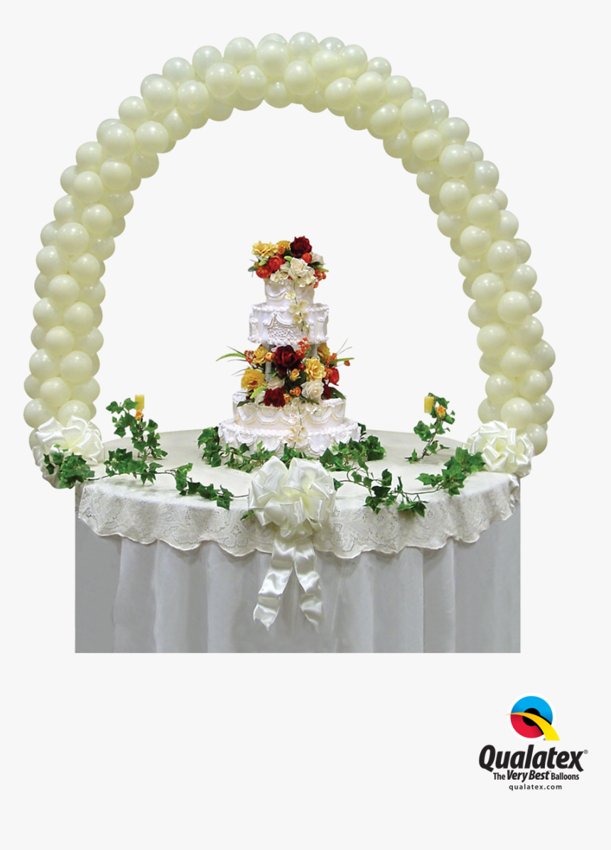 Transparent Wedding Arch Png - Tabletop Balloon Arch Kit, Png Download, Free Download