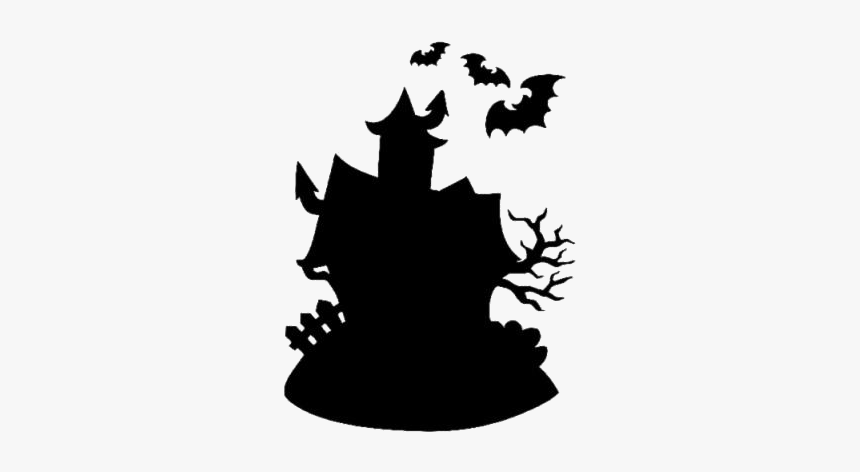 Vintage Halloween House Png Transparent Images - Halloween Haunted House Cartoon, Png Download, Free Download