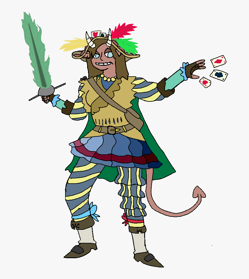 Lumwood The Tiefling - Cartoon, HD Png Download, Free Download