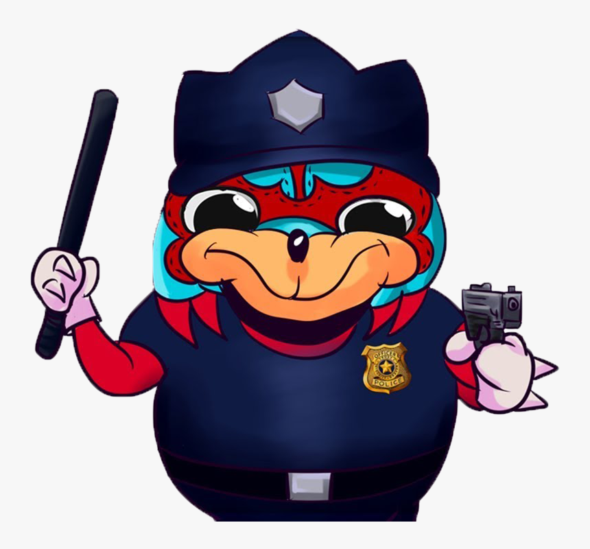 Sticker Other Knuckles Do You Know The Way Da Wae Protect - Uganda Knuckles Police, HD Png Download, Free Download