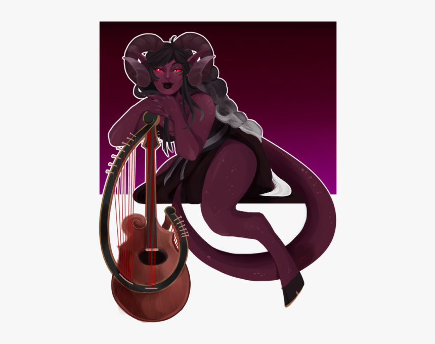 Tiefling Female Tumblr Rinamonster - Bard Tiefling, HD Png Download, Free Download