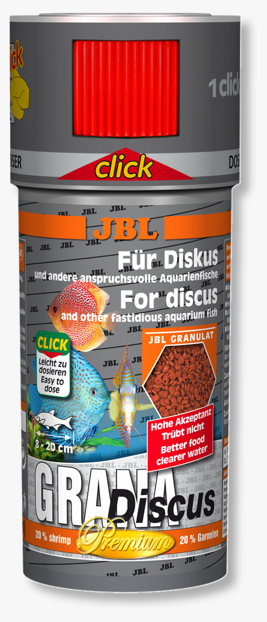 Transparent Discus Png - Jbl Germany Grana Discus Premium Granules Food For, Png Download, Free Download