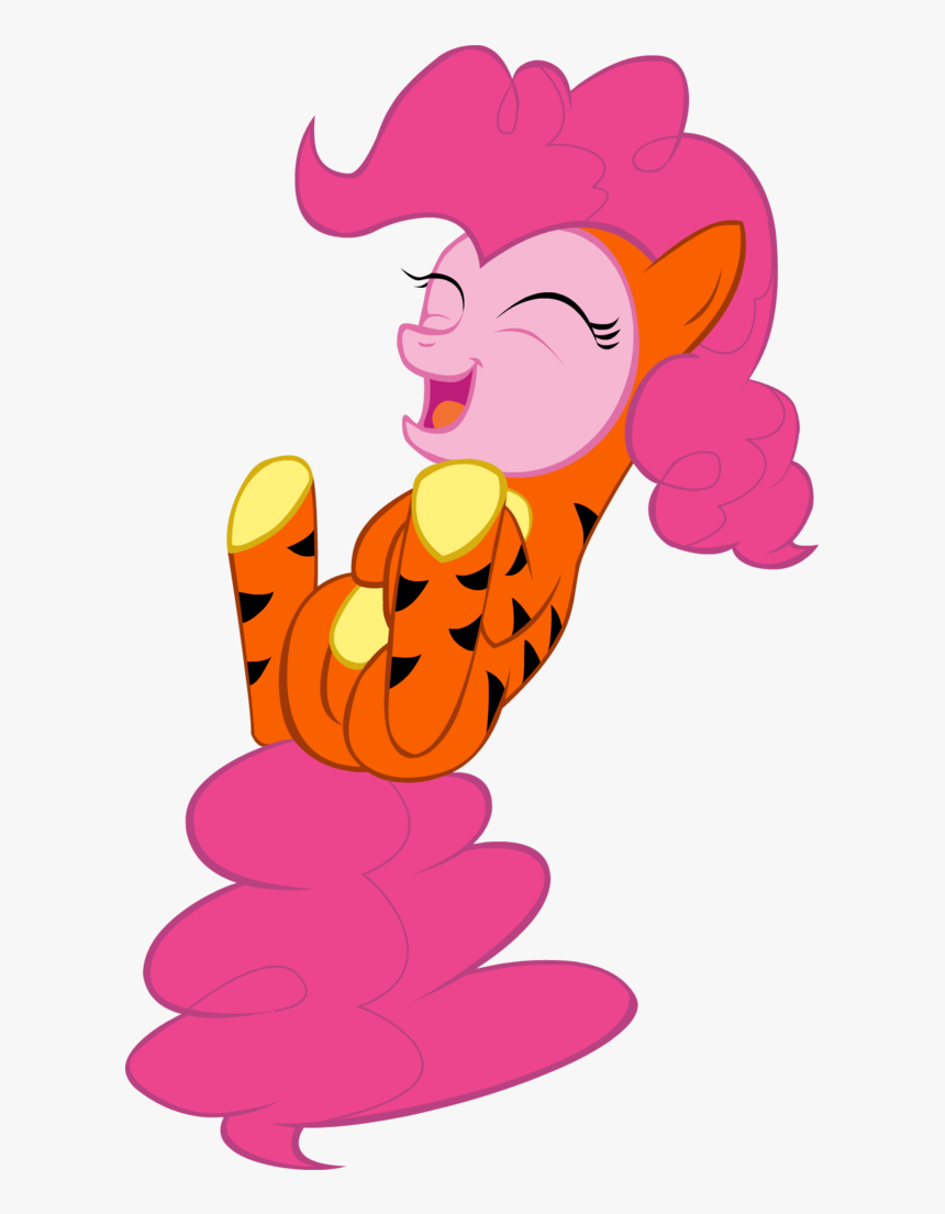 Transparent Patrick Meme Png - Pinkie Pie As Tigger, Png Download, Free Download