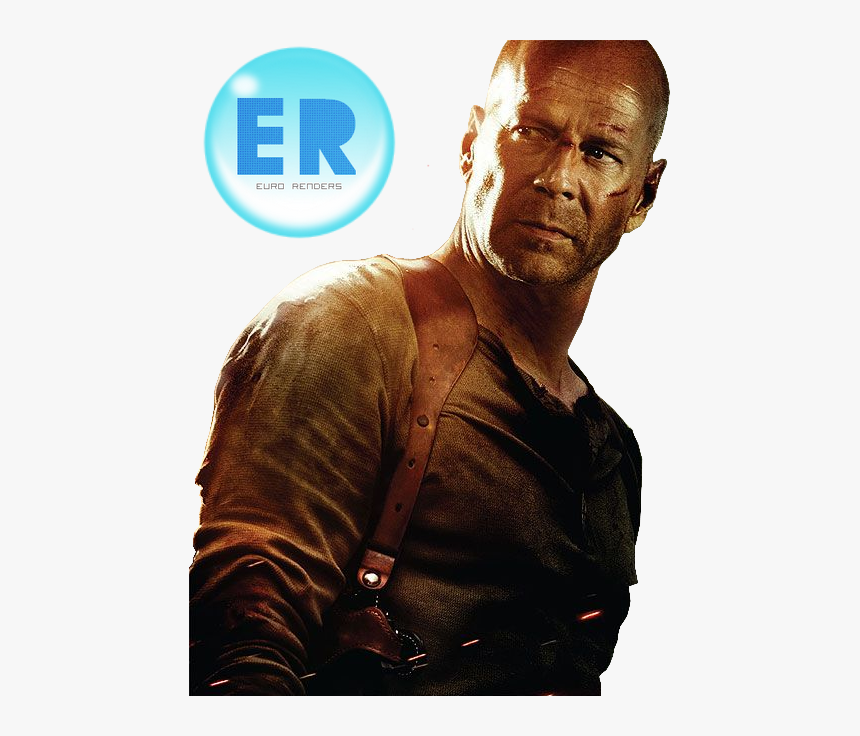 Transparent Bruce Willis Png - Live Free Or Die Hard مترجم, Png Download, Free Download