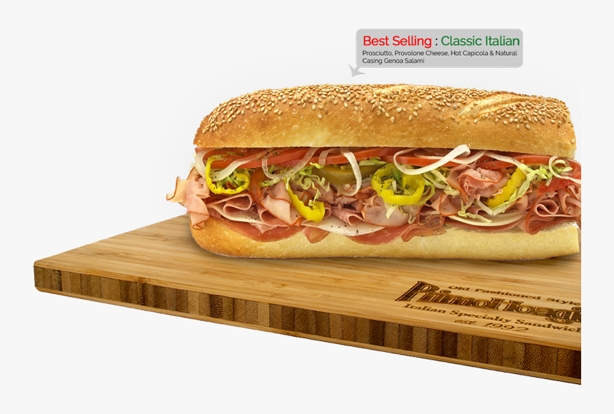 Transparent Ham Sandwich Png - Primo Italian Hoagie, Png Download, Free Download