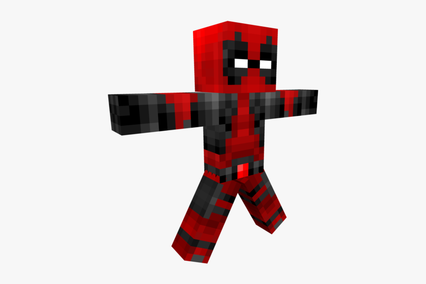 Clip Art Minecraft Deadpool - Deadpool Skin For Pixel Gun 3d, HD Png Download, Free Download