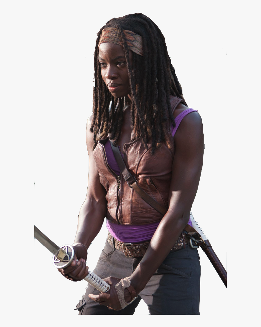 Walking Dead Michonne Hot, HD Png Download, Free Download