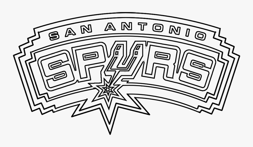 Draw The San Antonio Spurs Emblem, HD Png Download, Free Download