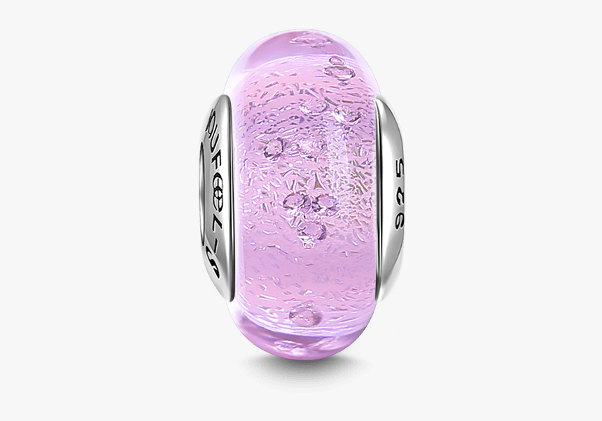 Pink Bubble Murano Glass - Nail Polish, HD Png Download, Free Download