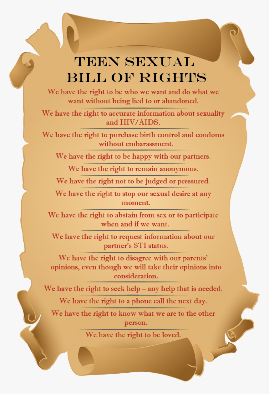Transparent Bill Of Rights Png - Bill Of Rights Png, Png Download, Free Download
