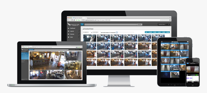 Eagle Eye Security Camera Vms - Eagle Eye Networks App, HD Png Download, Free Download