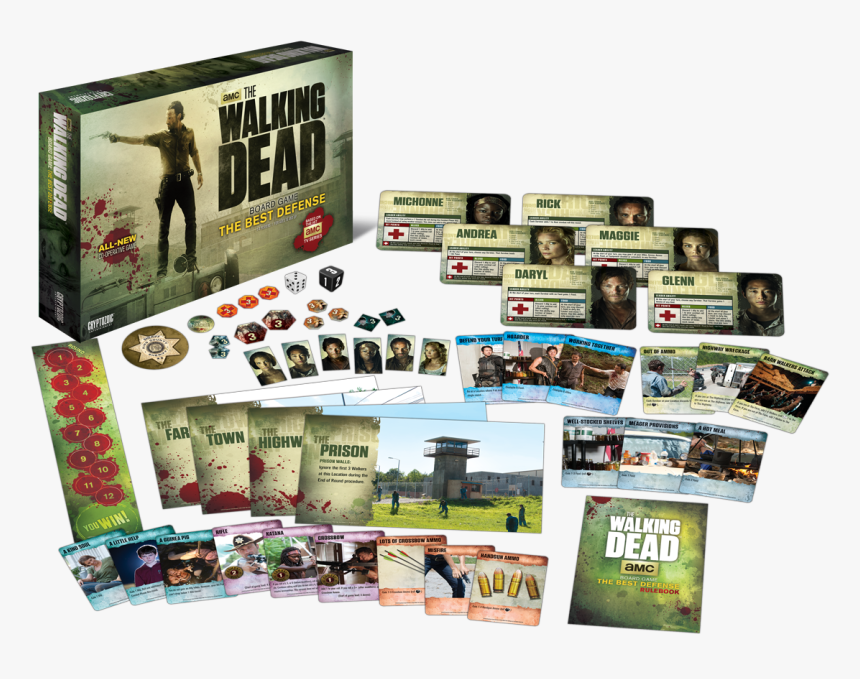 Walking Dead Board Game The Best Defense, HD Png Download, Free Download