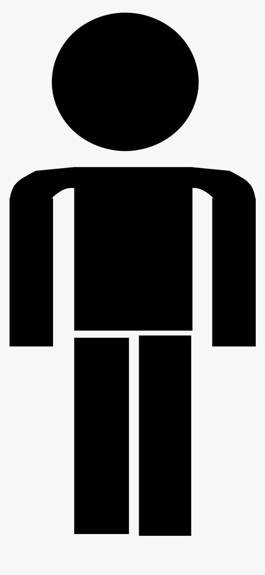 Stick Figure Png Male Female - Male Stick Figure, Transparent Png, Free Download