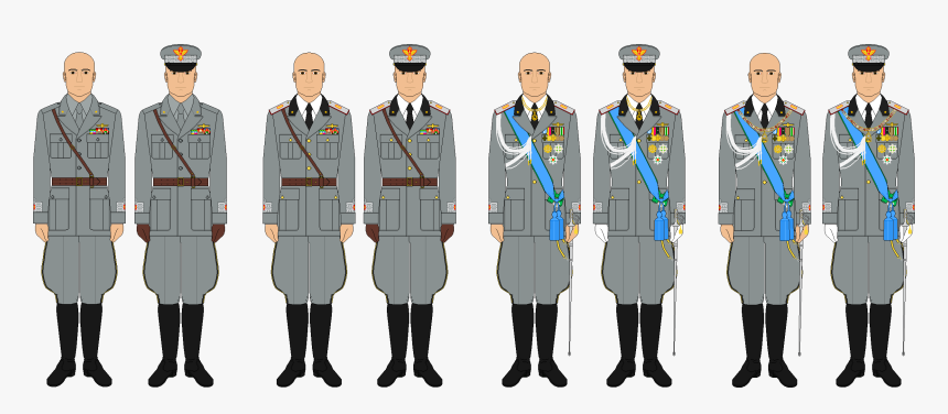 View Media - Italian Uniforms Ww2 Mussolini, HD Png Download, Free Download