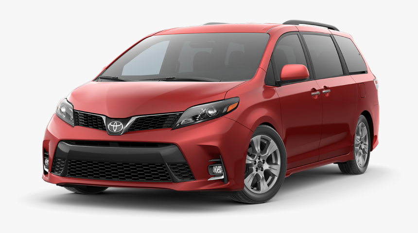 2019 Red Toyota Sienna - Toyota Sienna 2020 Red, HD Png Download, Free Download