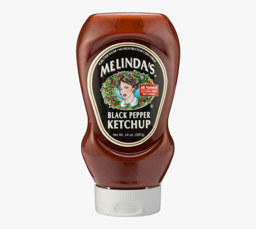 Melinda"s Black Pepper Ketchup - Melinda's Hot Sauce, HD Png Download, Free Download
