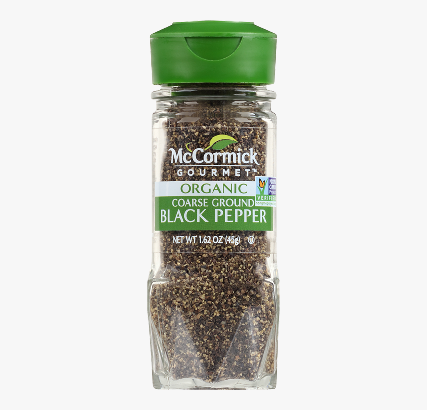 Organic Coarse Ground Black Pepper - Mccormick Organic Black Pepper, HD Png Download, Free Download