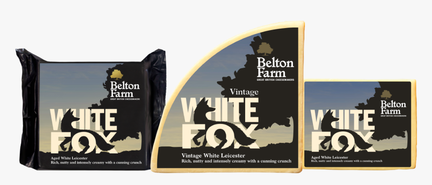 White Fox Cheese - Belton Farm Vintage White Fox Cheese, HD Png Download, Free Download