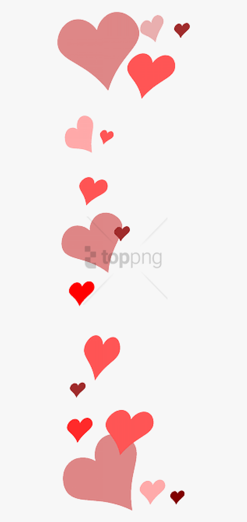 Free Png Download Red Heart Border Transparent Png - Transparent Background Heart Border, Png Download, Free Download