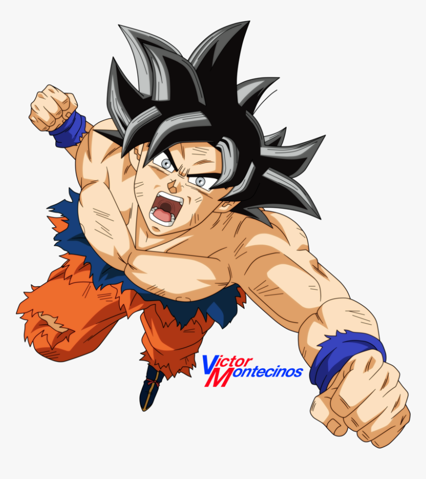 Ultra Instinct Goku Png Clipart , Png Download - Dibujos De Goku Ultra Instinto, Transparent Png, Free Download