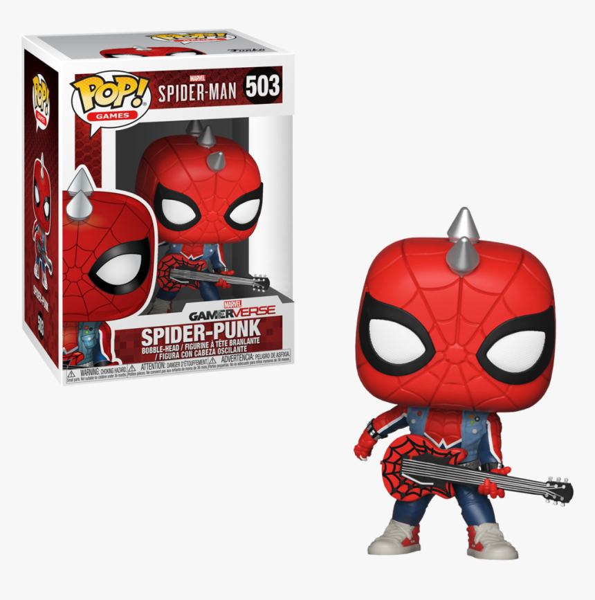 Funko Pop Spider Punk, HD Png Download, Free Download