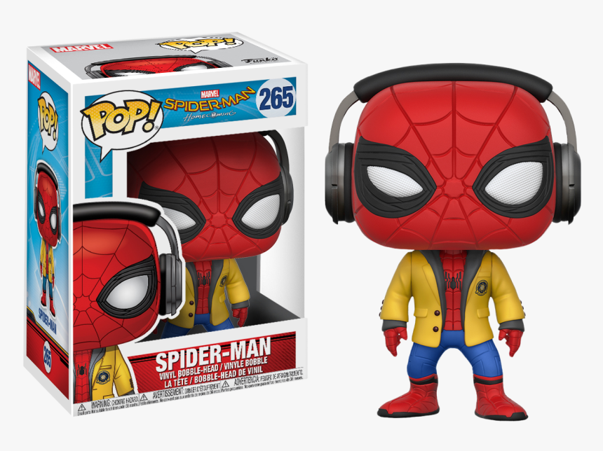 Spider Man Homecoming Funko Pop, HD Png Download, Free Download