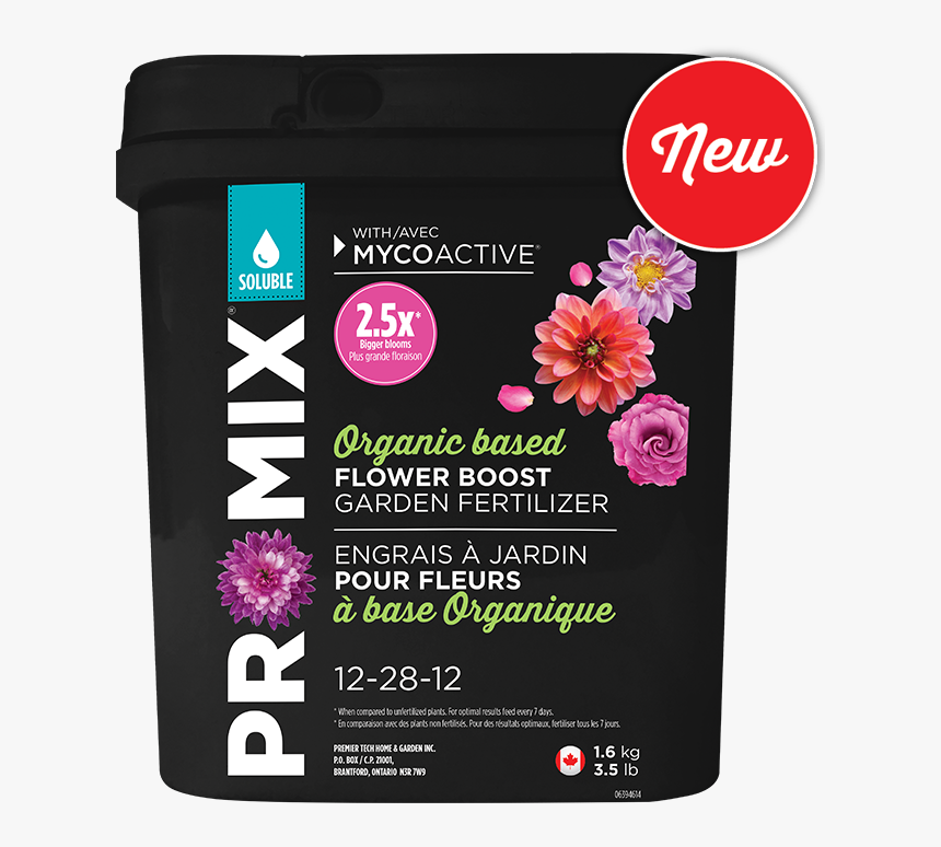 Pro Mix Flower Boost 12 28 - Promix Garden Fertilizer, HD Png Download, Free Download