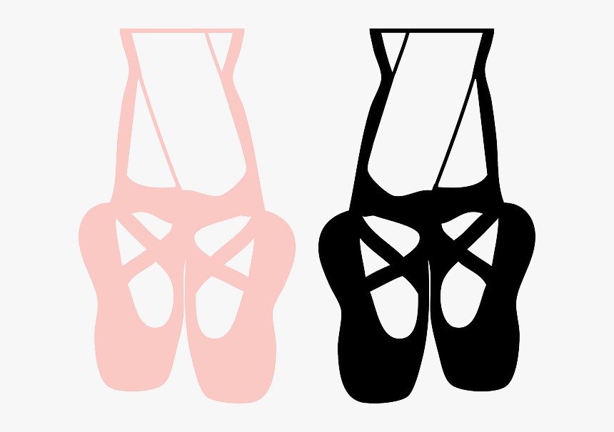 Dance, Girl, Feet, Pink, Shoes, Ballet, Legs - Ballet Shoes Clip Art, HD Png Download, Free Download