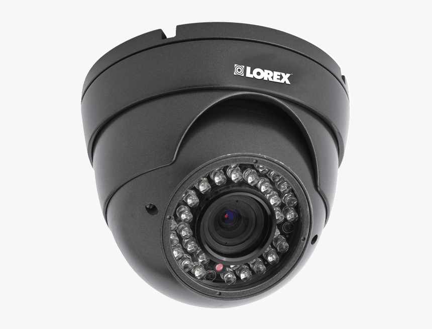 Outdoor Dome Security Camera With Varifocal Lens - Point-and-shoot Camera, HD Png Download, Free Download