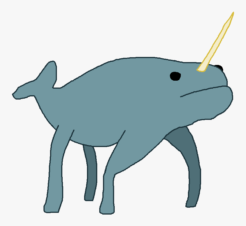 Land Fan Made Kaiju - Land Narwhal, HD Png Download, Free Download