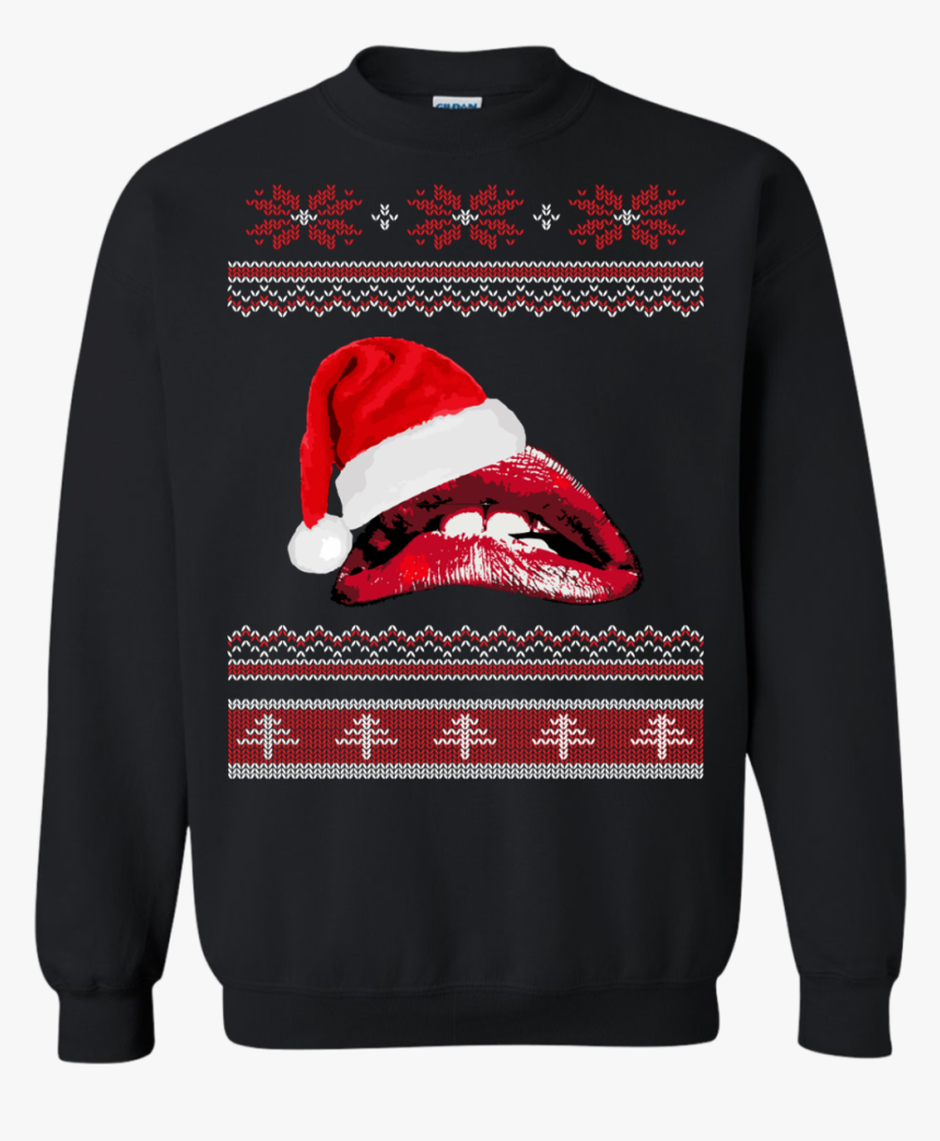 Rocky Horror Lips Sweater - American Psycho Christmas Jumper, HD Png Download, Free Download