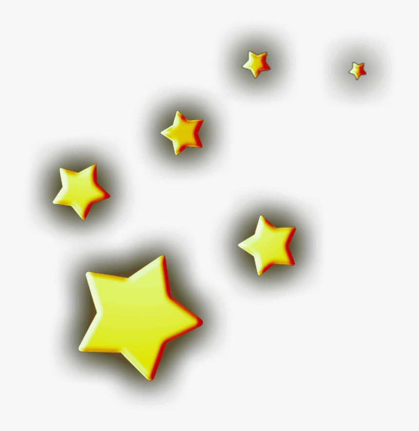 Mq Stars Star Glow Heaven Yellow Shadow - Portable Network Graphics, HD Png Download, Free Download
