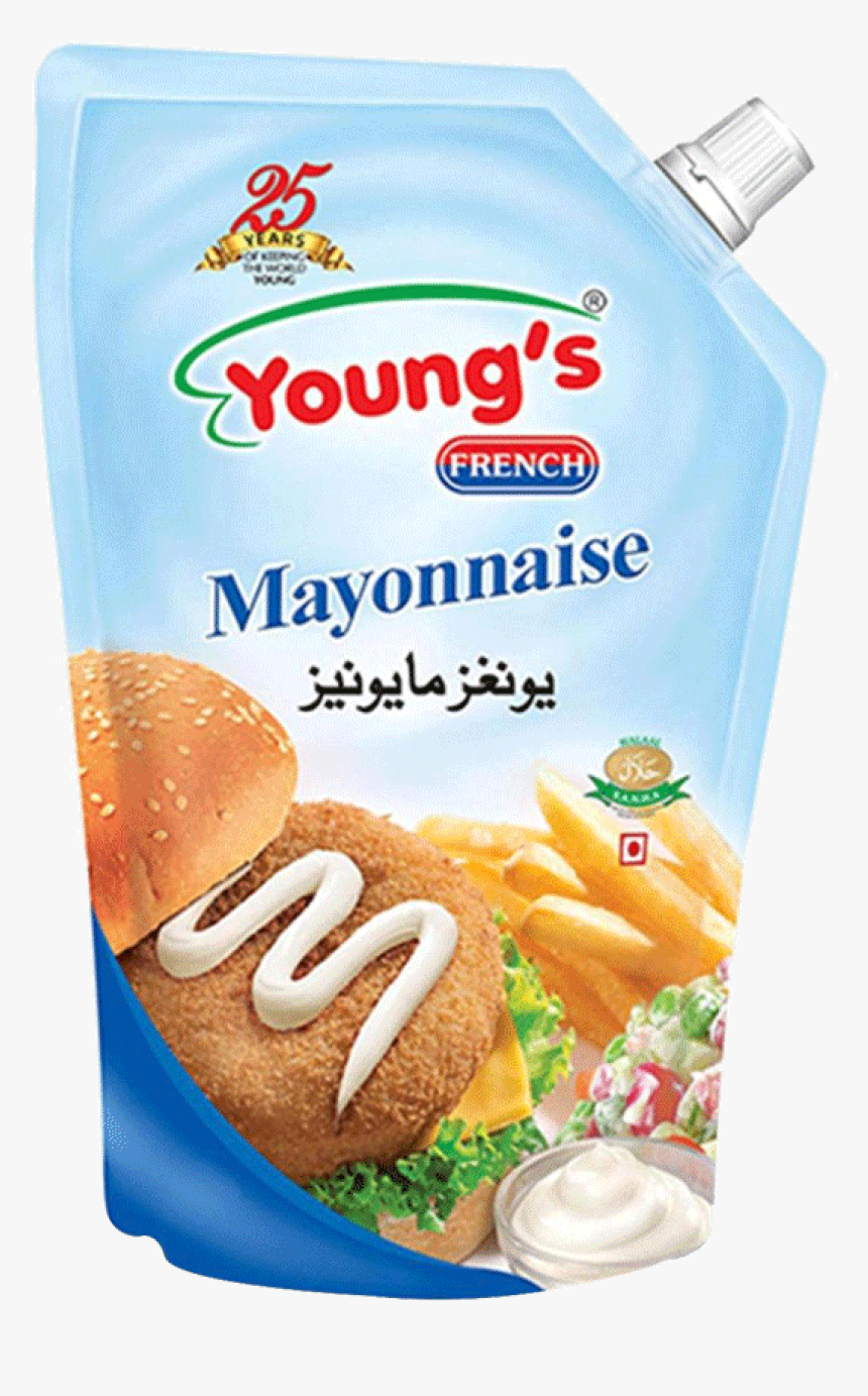 Youngs French Mayonnaise Smart Pouch 500 Ml - Mayonnaise In Pakistan, HD Png Download, Free Download