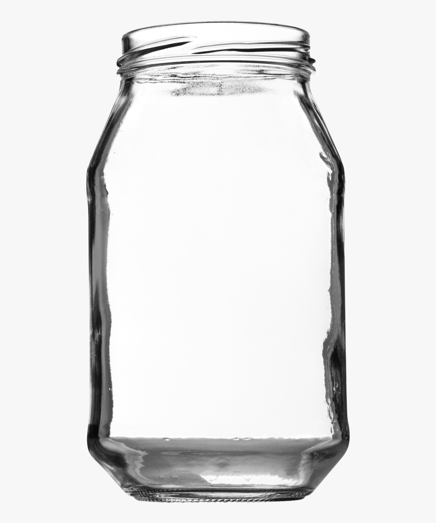 50cl Mayonnaise Jar Photo - Glass Bottle, HD Png Download, Free Download
