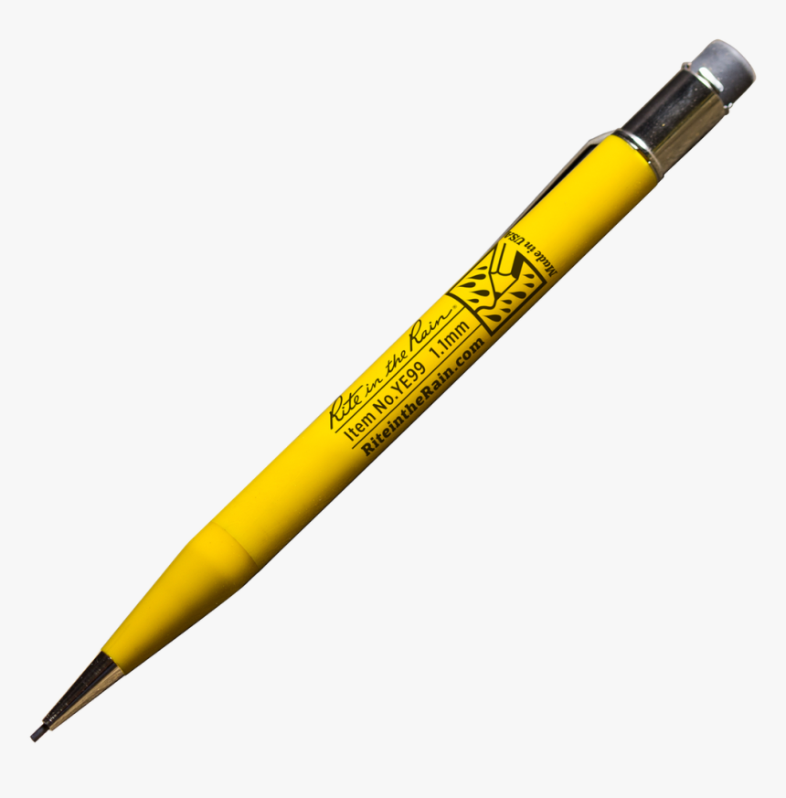 Yellow Mechanical Pencil - Mechanical Pencil, HD Png Download, Free Download