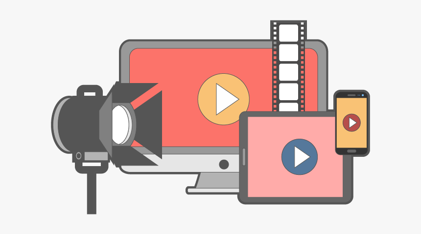 Video Marketing & Production - Camera, HD Png Download, Free Download