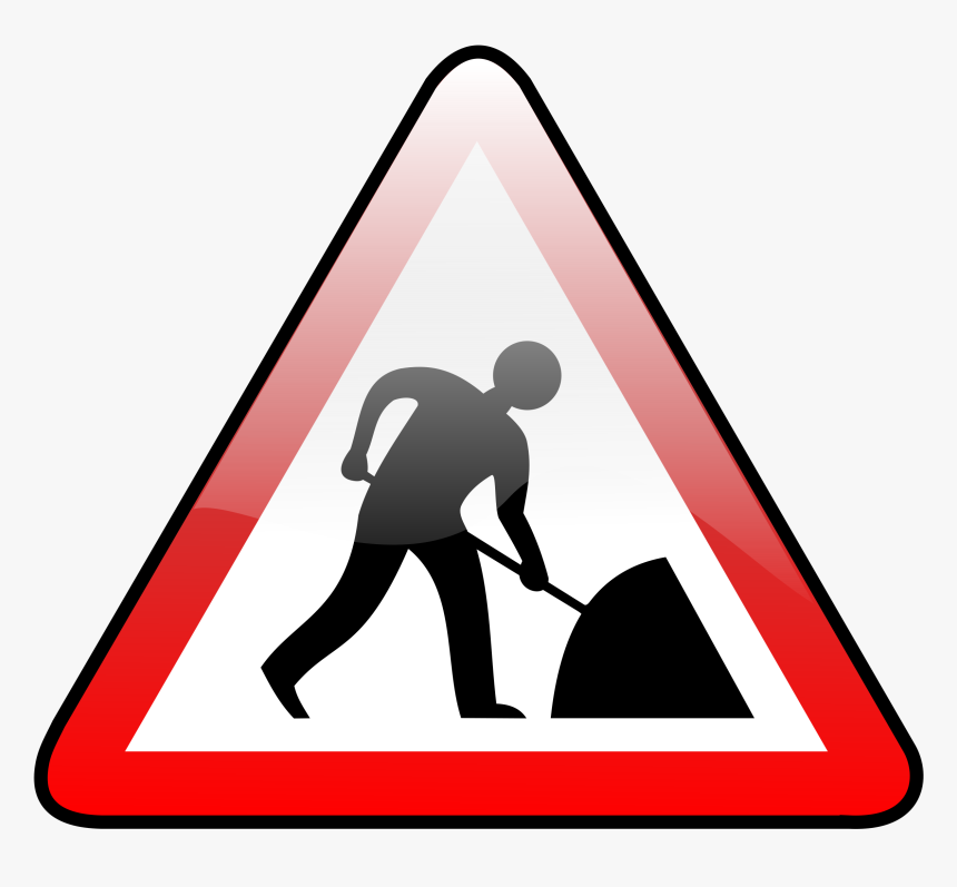 Work Sign Clip Arts - Men At Work Symbol, HD Png Download, Free Download