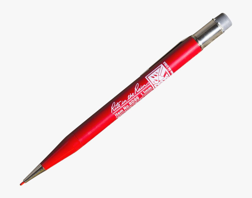Red Mechanical Pencil - Mini Groundhog, HD Png Download, Free Download