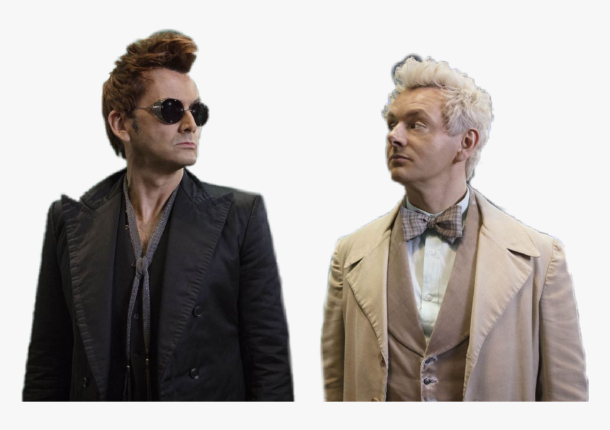 #goodomens #davidtennant #michaelsheen #png #moodboardpng - Good Omens, Transparent Png, Free Download