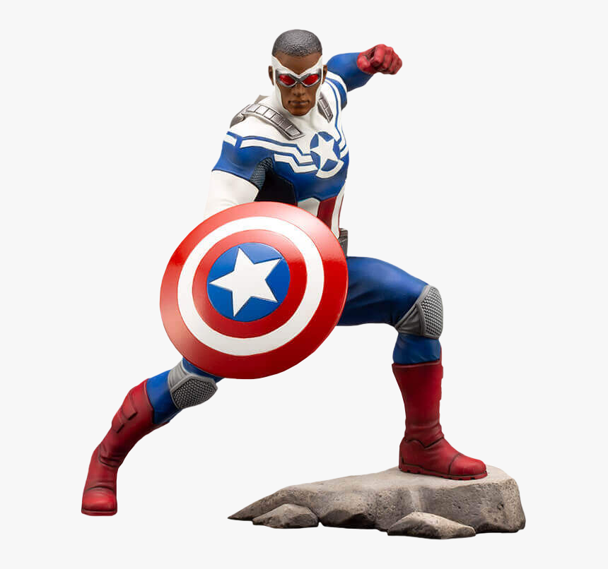Sam Wilson Captain America Statue, HD Png Download, Free Download
