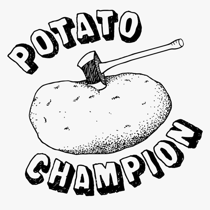 Cartoon Potato Png , Png Download - Potato Champion, Transparent Png, Free Download