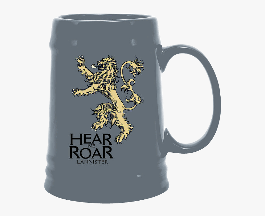 Game Of Thrones Lannister Sigil Ceramic Stein - Game Of Thrones Table Runners, HD Png Download, Free Download