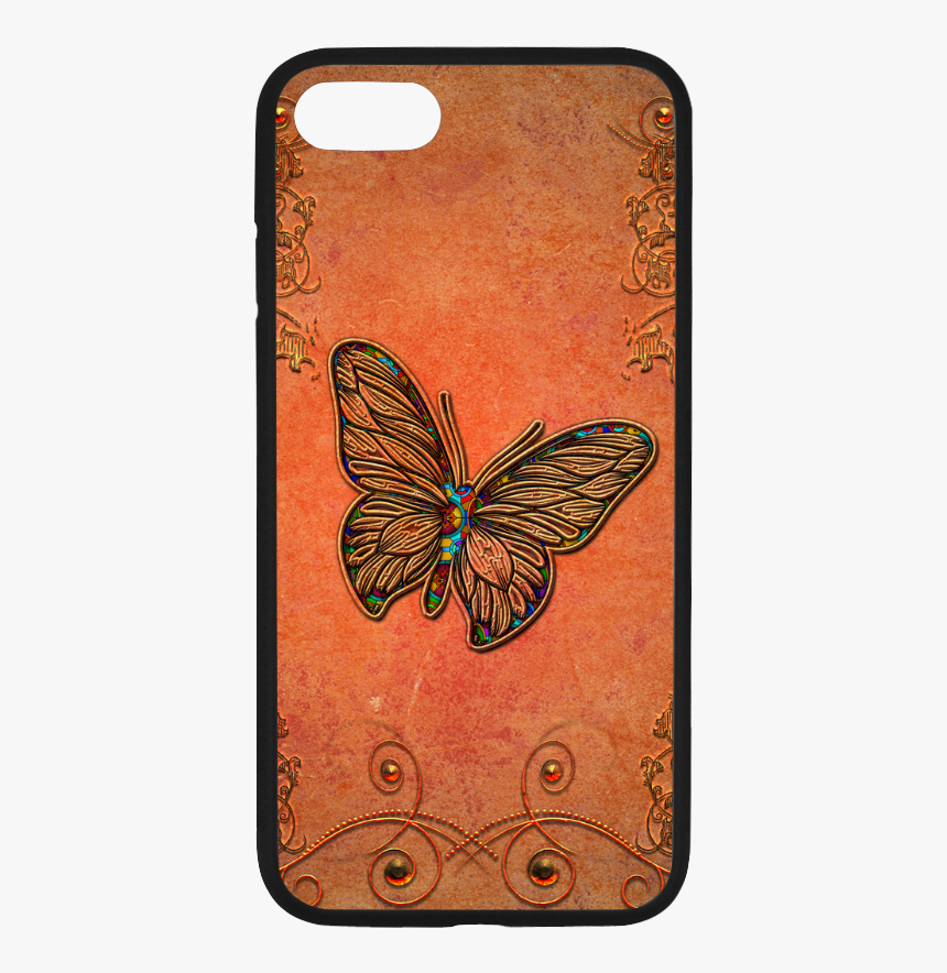 Wonderful Butterflies, Decorative Design Rubber Case - Mobile Phone Case, HD Png Download, Free Download