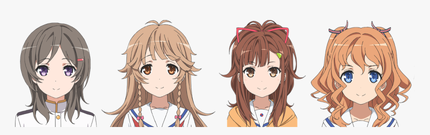 High School Fleet Characters, HD Png Download, Free Download