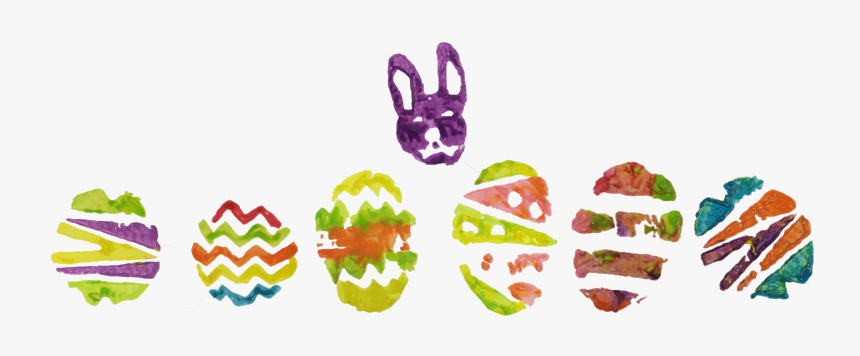 Easter-themed Potato Stamps, HD Png Download, Free Download