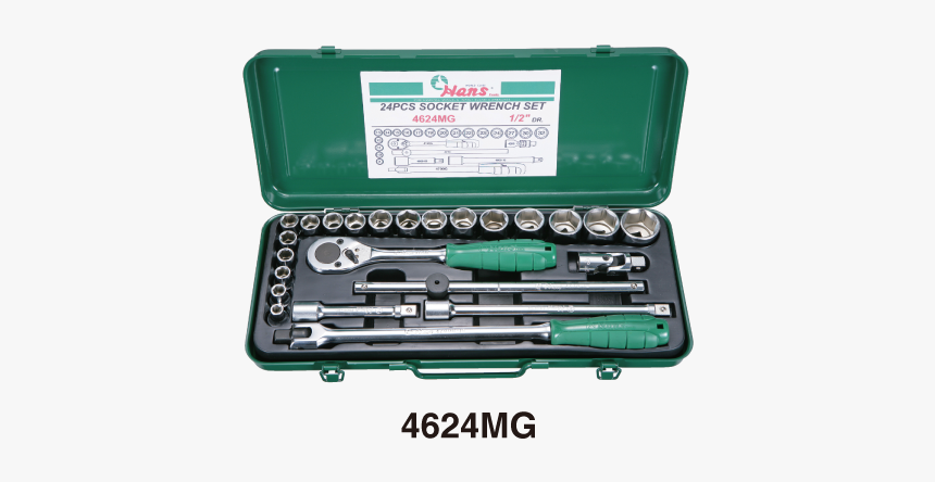 4624 - Socket Wrench Set English, HD Png Download, Free Download