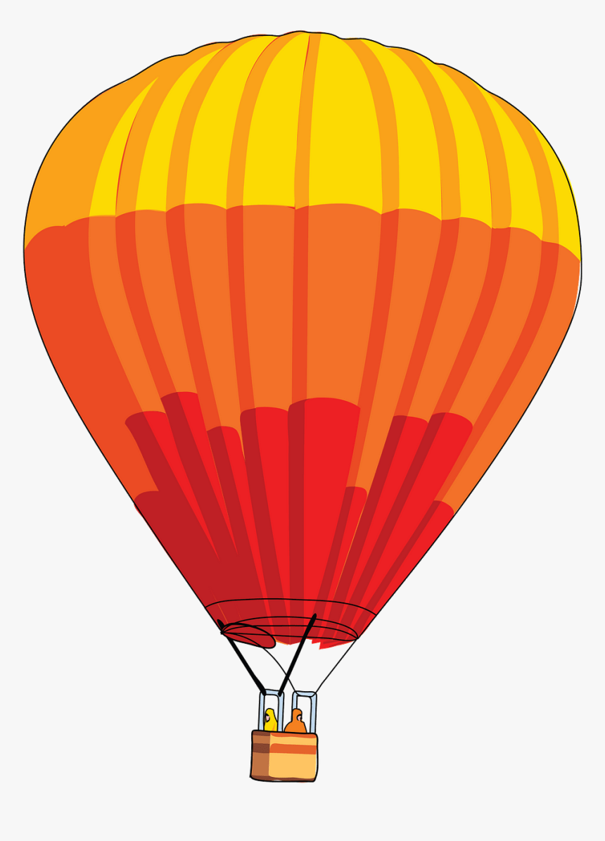 Air Clipart Balloon - Hot Air Balloon Clipart, HD Png Download, Free Download